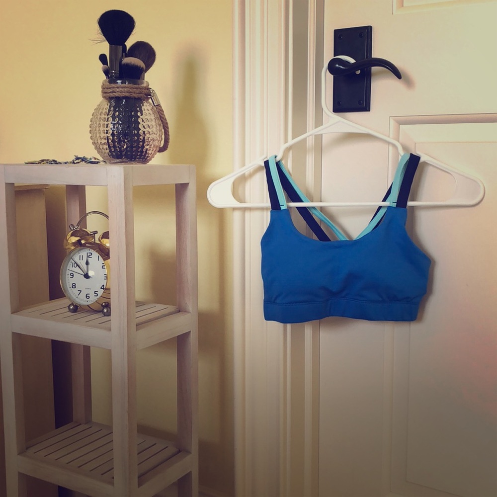 Blue C9 Champion sports bra, size xs